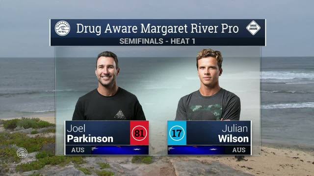 2016 Drug Aware Margaret River Pro: Round 5, Heat 1 Video