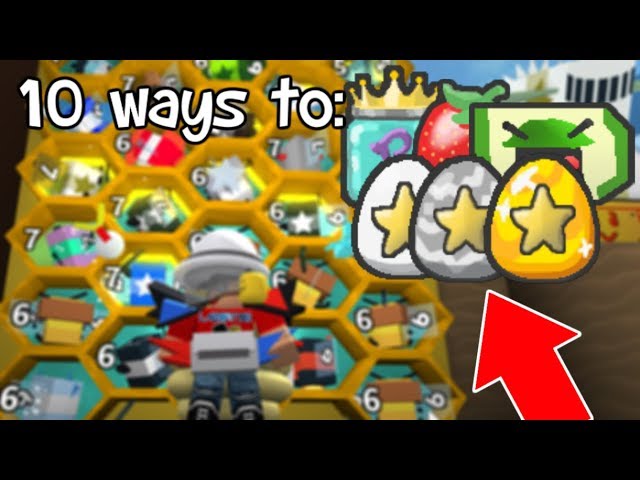 Roblox Bee Swarm Simulator 10 Ways To Get Gifted Bees Best Bees On The Game Youtube - dirty place on roblox games roblox free robux codes wiki