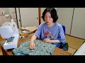 また地味な生地で昭和の服を再現したら、今度はカッコいいのできた