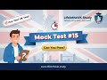 Life in the UK Mock Test#15 – Free UK Citizenship Practice Exam