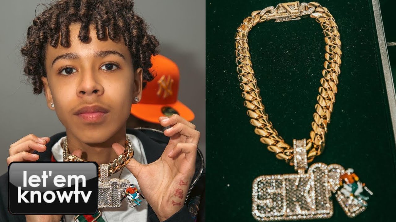 Rapper Luh Tyler Just Dropped 60k On This Amazing Diamond Chain From rapper-luh-tyler-just-dropped-60k-on-this-amazing-diamond-chain-from