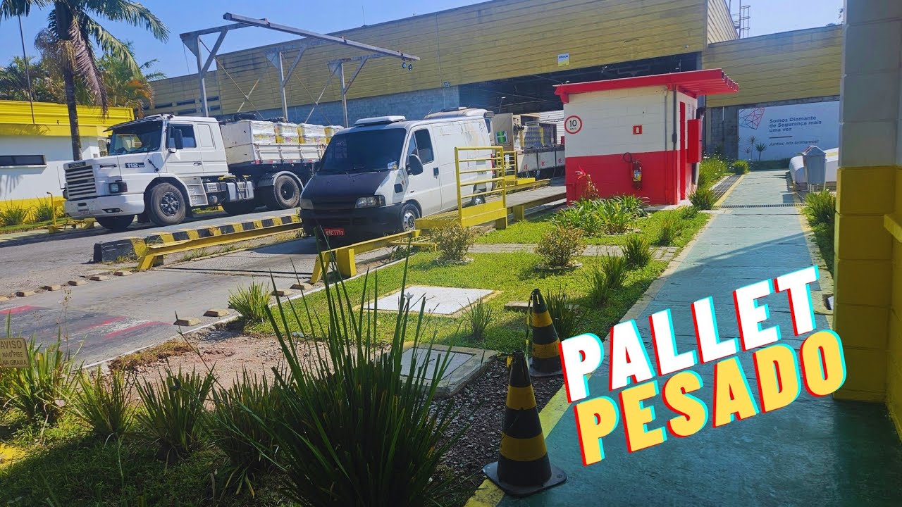 UM PALLET SÓ PESA TUDO ISSO