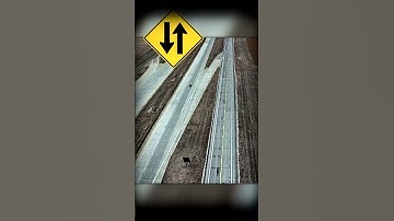 Scary Two Way Frontage Road