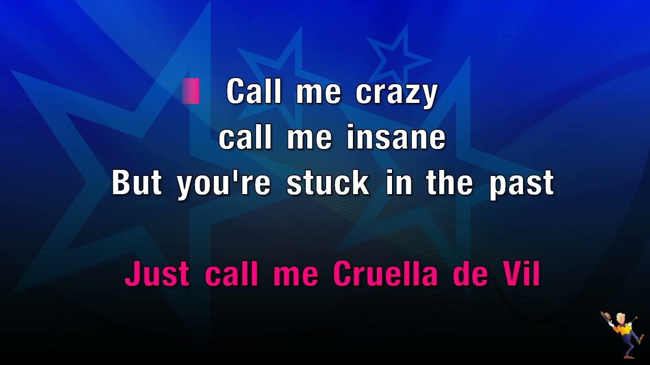 Call Me Cruella - Florence & The Machine (KARAOKE)