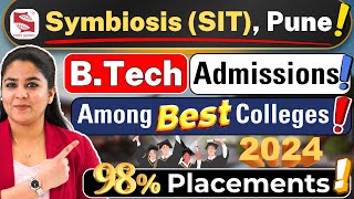 💥SIT Pune BTech Admissions SITEEE 2024🤩 Symbiosis Pune BTech Review! #btech #btechcse #symbiosis