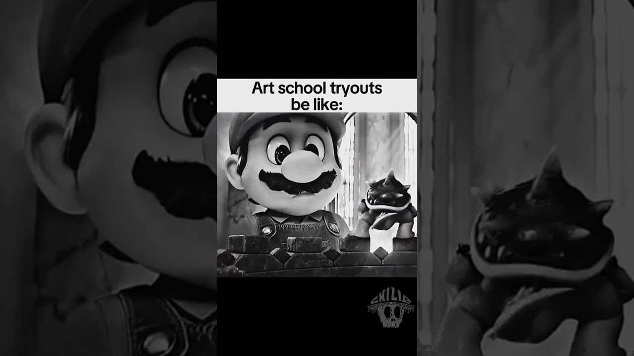 Марио здесь был довольно злым.