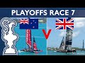 35th America's Cup LV Semi-Final 1 NZL vs. GBR Race 7 | AMERICA'S CUP