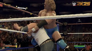 WWE 2K25 - Sid Justice vs. The Brooklyn Brawler screenshot 2