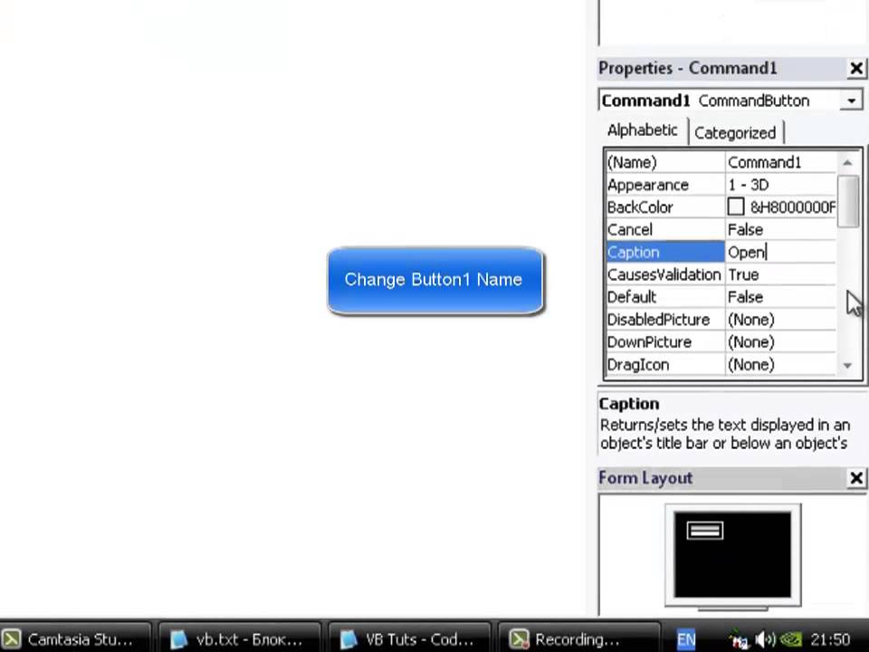 VB Tuts - CD - DVD Drive Opener (For Bigginers) (VB6)
