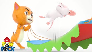Вверх В Воздухе Анимированный Серии И Смешные Видео Для Детей - Paw Pack