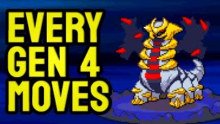 Pokémon Platinum - All Move Animations
