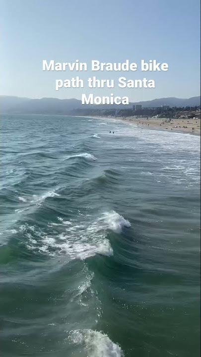 Beach rides through Santa Monica and Marina del Rey on LAs best bike path!