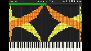 Black MIDI. Synthesia. Noise challenge Extended. NO LAG