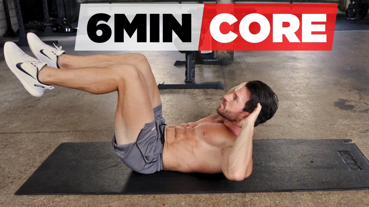 6-Minute Core Finisher (No Equipment)