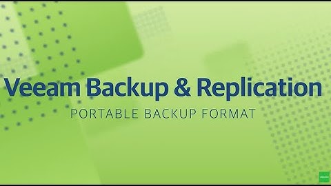 Portable Backup Format