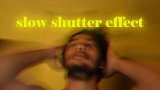 How to cocreate slow shutter effect under 50sec | raaamss