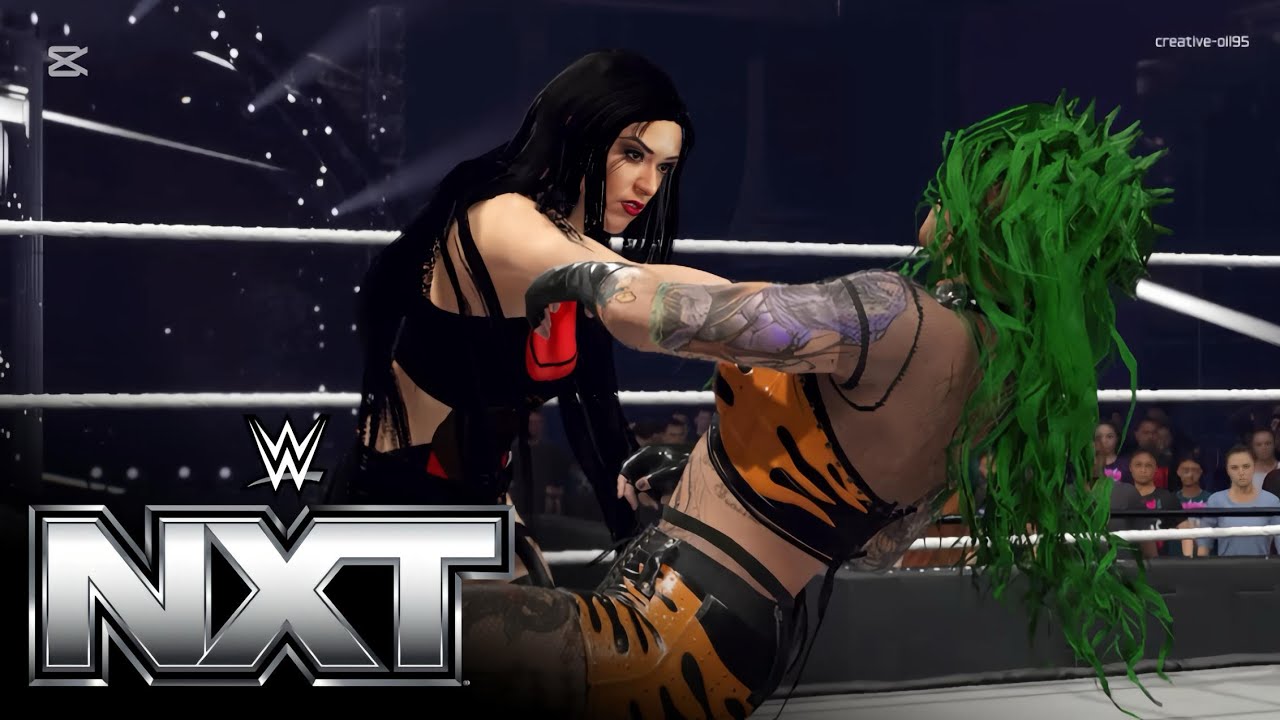 STEPHANIE VAQUER VS SHOTZI WWE2K25