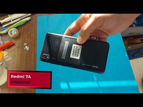 Replacing the display module on the Redmi 7A (M1903C3EE) phone