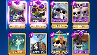 skeletons only 9000 trophies