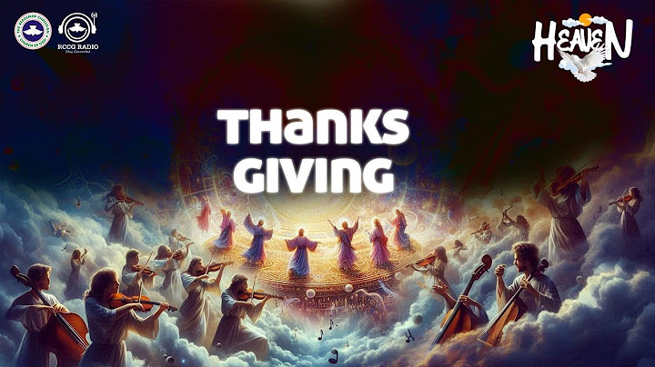 RCCG HOLY GHOST CONVENTION 2024 - THANKSGIVING SERVICE