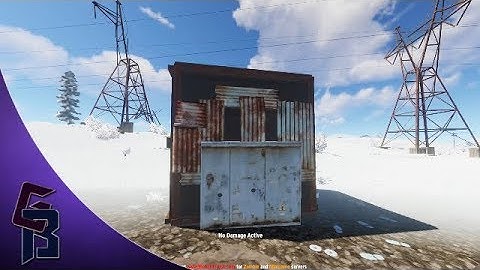 Rust Base Building - Unlootable Lootroom