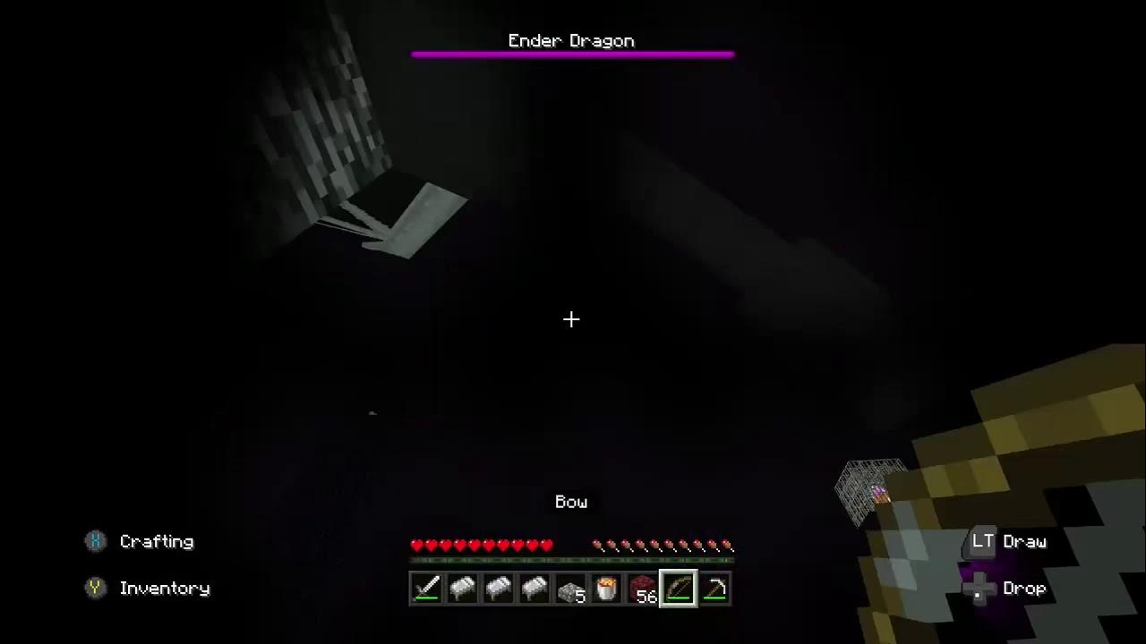how to kill the enderdragon with beds and no obsidian in less than 1
