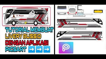 TUTORIAL MEMBUAT LIVERY BUSSID DENGAN APLIKASI PICSART
