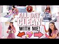 ALL DAY CLEAN WITH ME 2019!