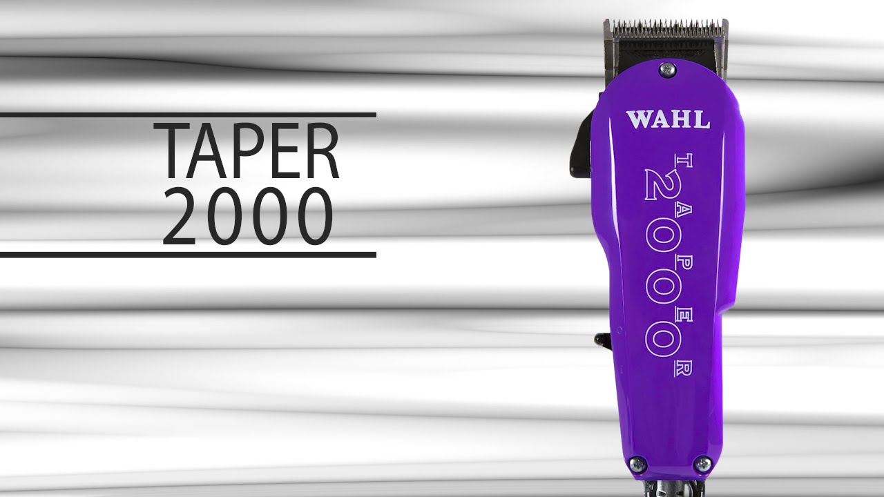 wahl clippers taper 2000