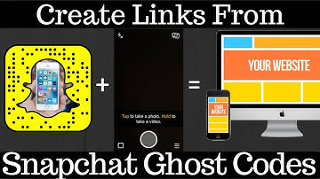 Create Custom Links With Snapchat Codes