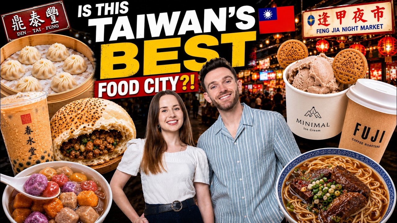 We Ate Taichung’s BEST Food   | Taiwan Food Tour