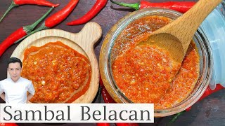 Sambal Belacan 叁巴峇拉煎辣椒酱 | 我家的回头辣椒酱 | Mr. Hong Kitchen