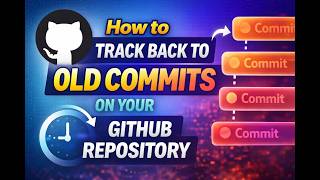 How to track back to old commits on your Github Repository