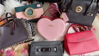 Coach Heart bag + my Mini/Small Coach, Kate Spade & Michael Kors bag collection