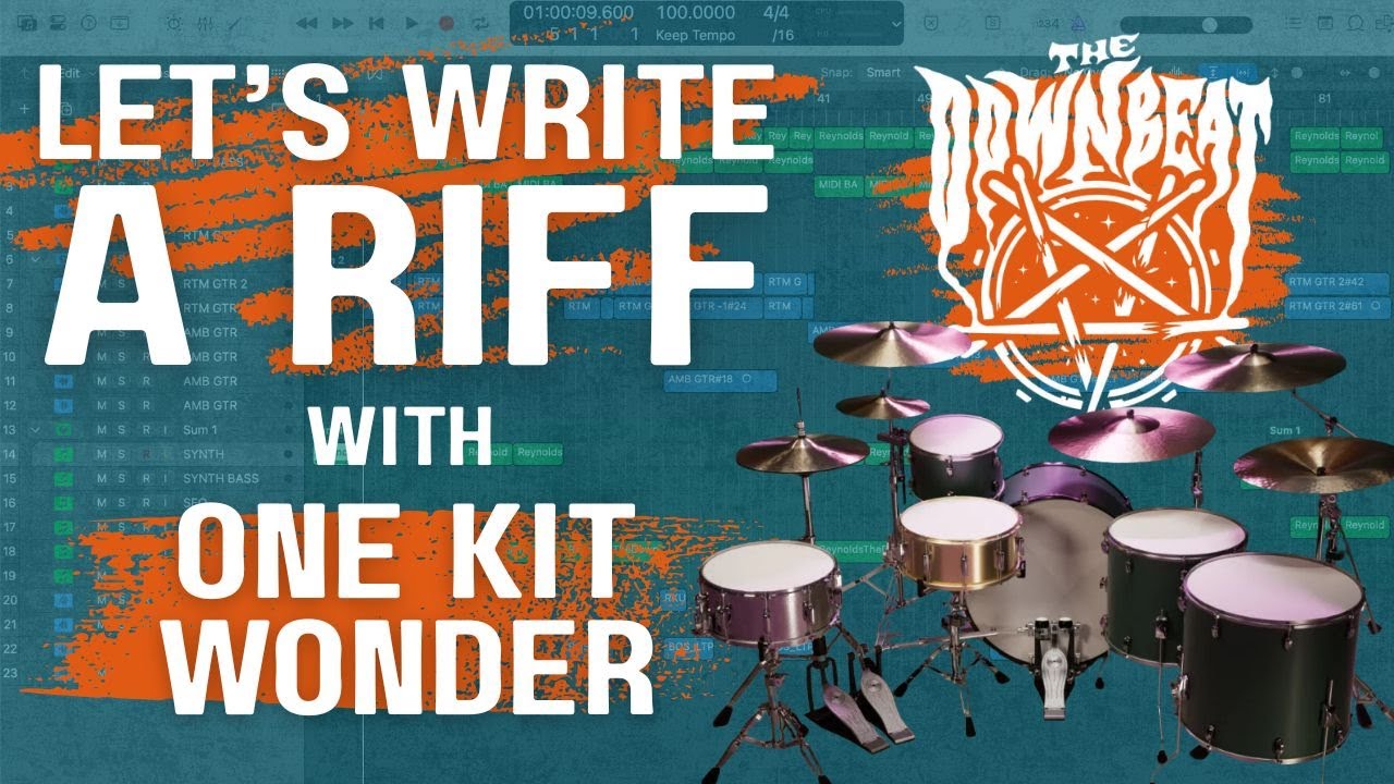 Let's Write a Riff with One Kit Wonder: The Downbeat - YouTube
