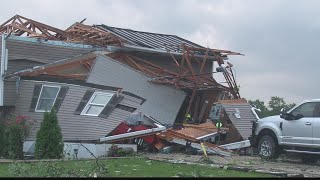 Storm damage scenes from across the Ohio Valley; National Weather Service confirms at least two torn