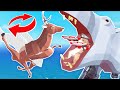 NEW HIPPO LASER RABBIT BOSS and NEW DEER PUZZLE GAME - Deeeer Simulator Part 5 | Pungence