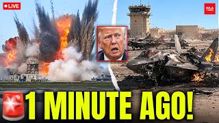 ‘85 US BASES EXPLODING!’: IRAN FURY Missiles RAIN DOWN On AMERICAN Bases In Mideast? | Iran Claims