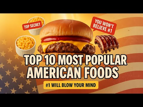 Top 10 Most Popular American Foods Classic Comfort Dishes You'll Love