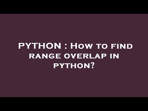 PYTHON : How