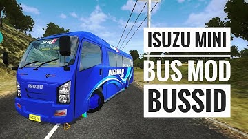 🥳🥳 new release ISUZU Mini bus Mod BUSSID ⚡🎛️ for bus simulator Indonesia Nix driving game