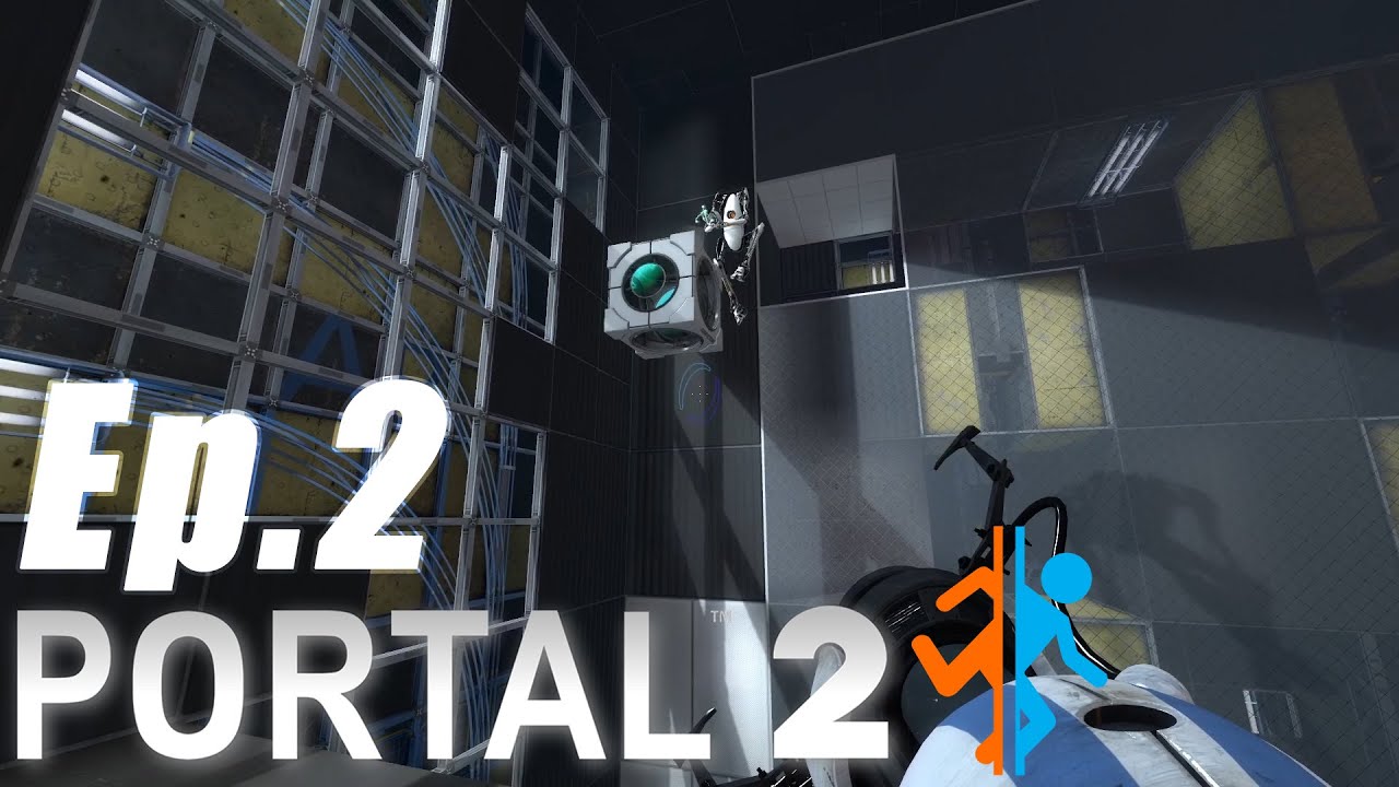 Midnight Snack: Portal 2 Lets play #2 (Torturing Each Other)