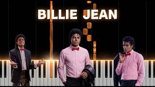Michael Jackson - Billie Jean || PIANO TUTORIAL EASY || Michael movie 2026
