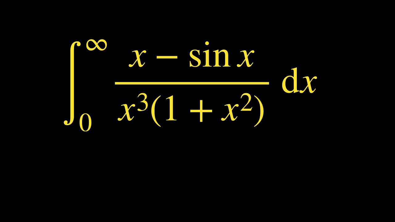 Integral From 0 To Infinity Of x sin X x 3 1 x 2 With The Laplace integral-from-0-to-infinity-of-x-sin-x-x-3-1-x-2-with-the-laplace
