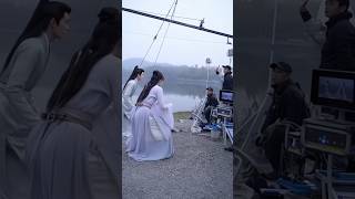 Cảnh Quay Bay Qua Hồ . Hậu Trường Quay Phim Cổ Trang Hoa Ngữ