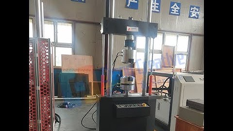 Electro-hydraulic Servo Fatigue Testing Machine