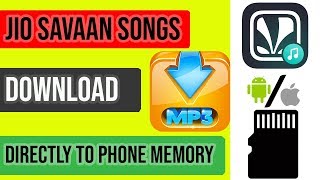 How To Download JIO SAAVAN Songs in SD Card || Android & IOS || Both screenshot 5
