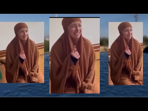 لحظة مؤثرة سيدة أجنبية تنطق الشهادتين بفرح ودموع 