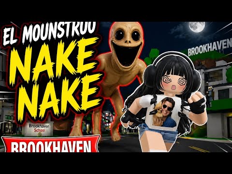 El MOUNSTRUO NAKE NAKE//Brookhaven Historia//#roblox #brookhaven #history #viral #parati