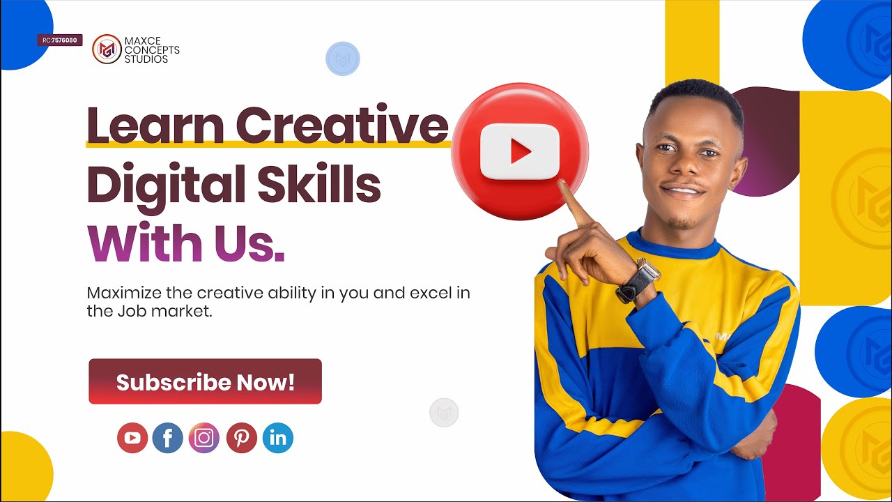 WELCOME TO MAXCE CONCEPTS STUDIOS💙 💛💜#GraphicDesigns #DigitalSkills # ...